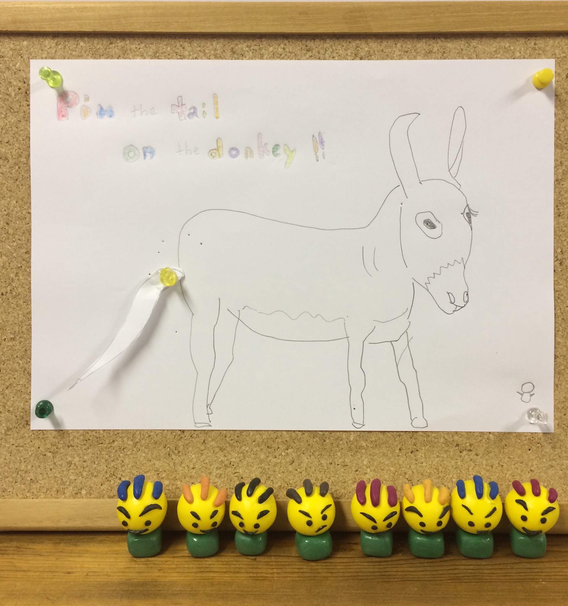 Pin the tail on the donkey!